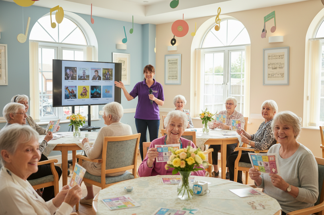 10 Music Bingo Games Perfect for Dementia Care Units