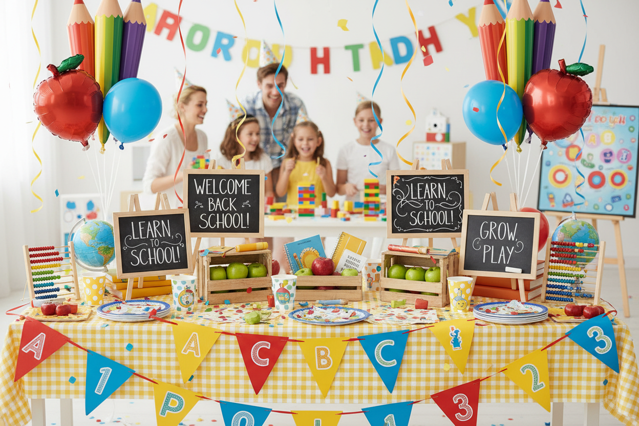 Back to School Party Ideas for Teachers & Parents