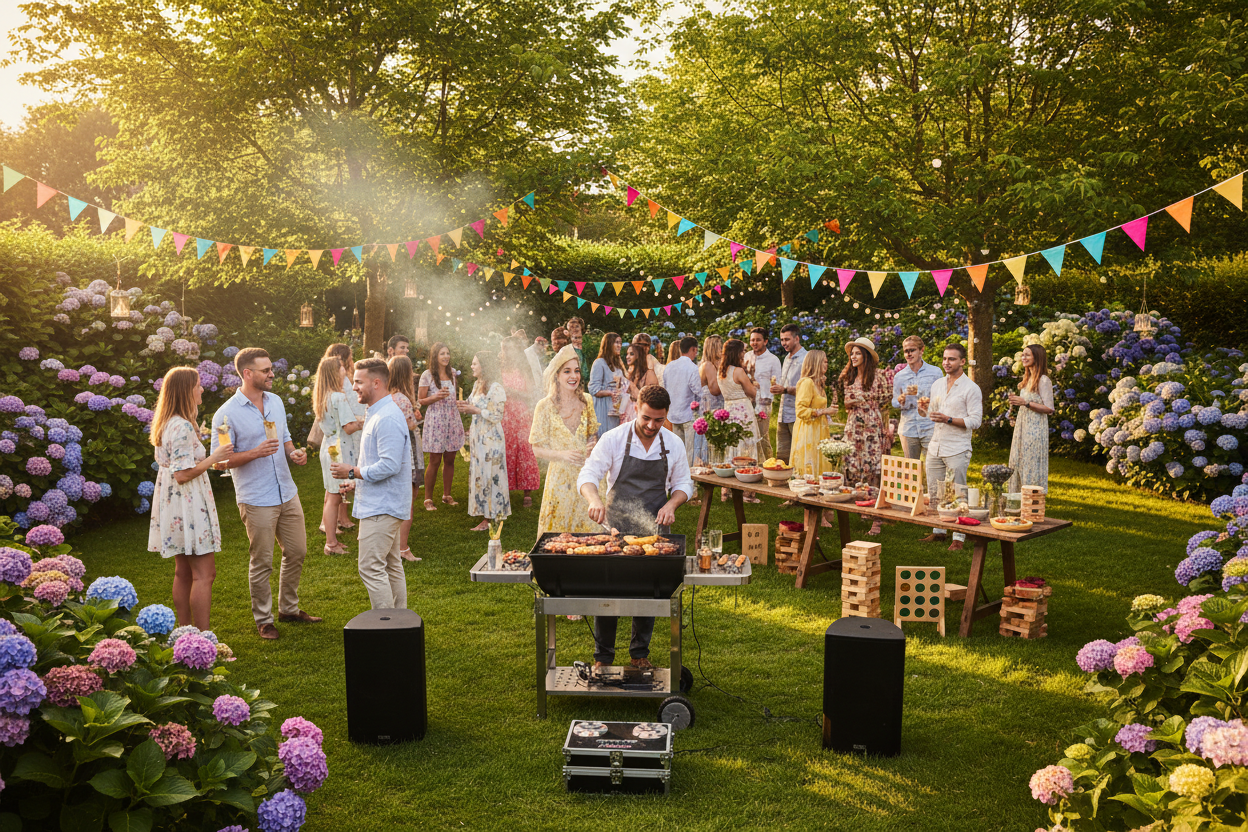 Summer Party Themes: BBQ, Garden Parties & Outdoor Entertainment