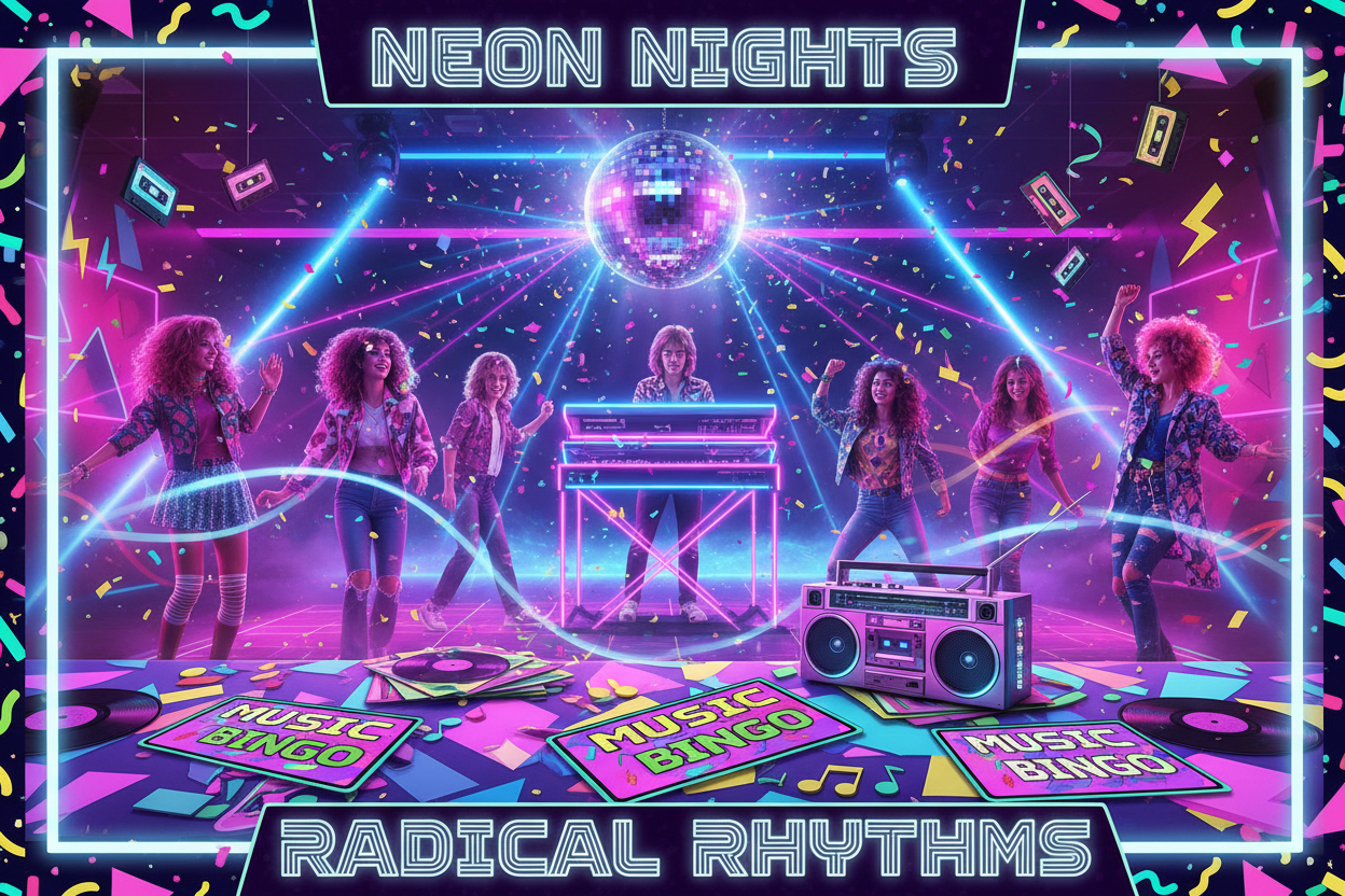 60 Best Music Bingo Songs for 80s Party [Complete Playlist + Free Printable]