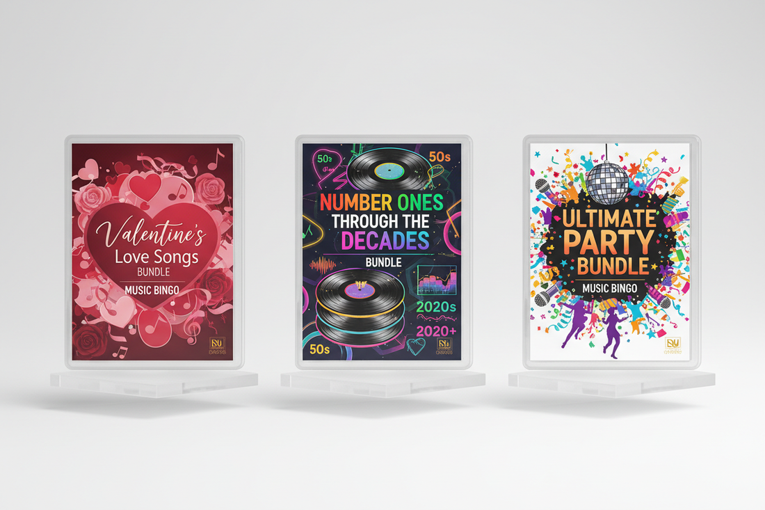 Save Big with Our New Music Bingo Bundle Packs - Perfect for Every Occasion!