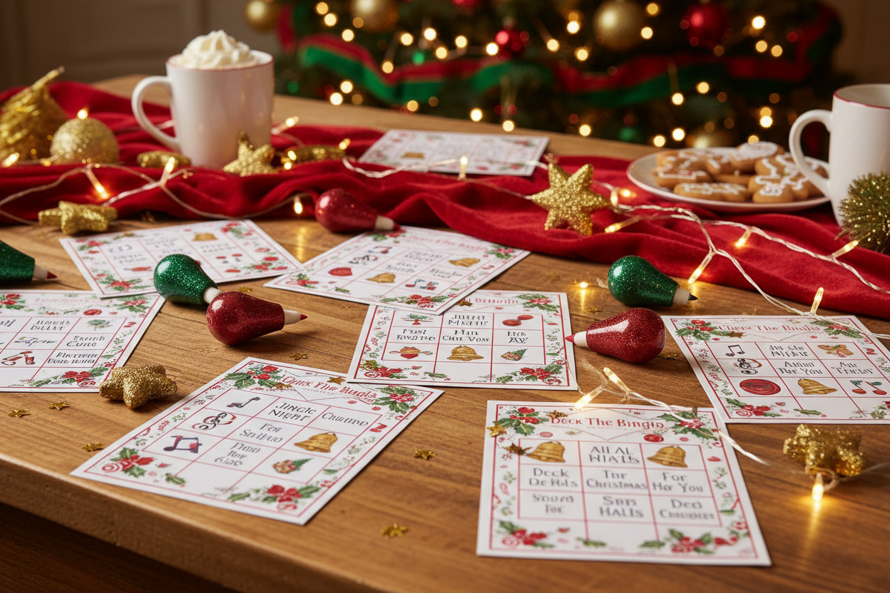 Christmas Music Bingo Printable: The Perfect Festive Party Game