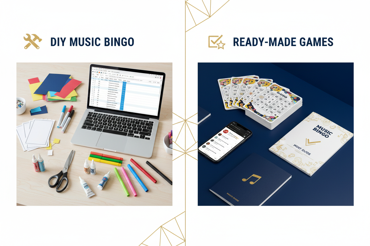 DIY Music Bingo vs Ready-Made Games: Tactical Pros and Cons
