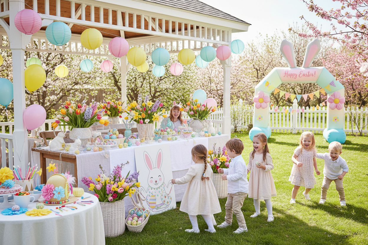 Easter Party Games: Music Bingo for Spring Celebrations