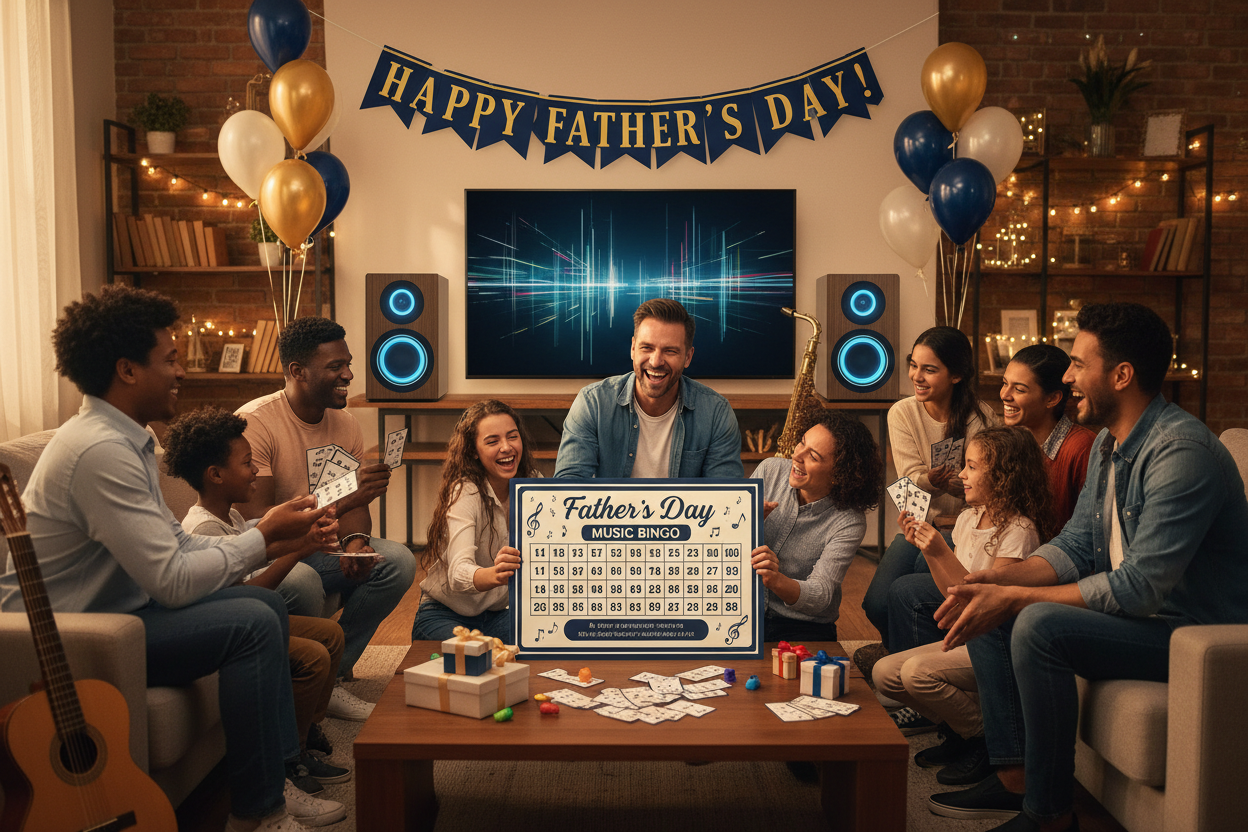 Father's Day Celebration Ideas: Music & Activities Dad Will Love