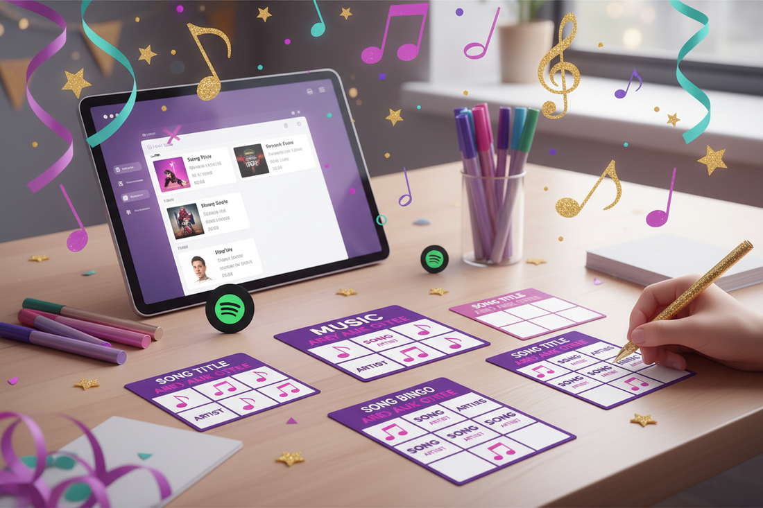 How to Create Custom Music Bingo Cards [Step-by-Step Guide]