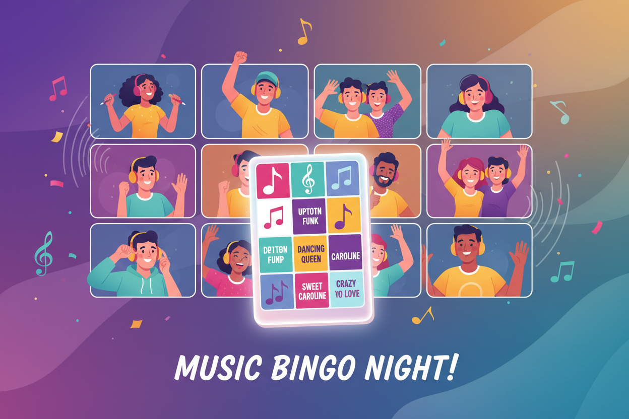 How to Host Virtual Music Bingo: The Complete Guide for Remote Teams & Online Parties