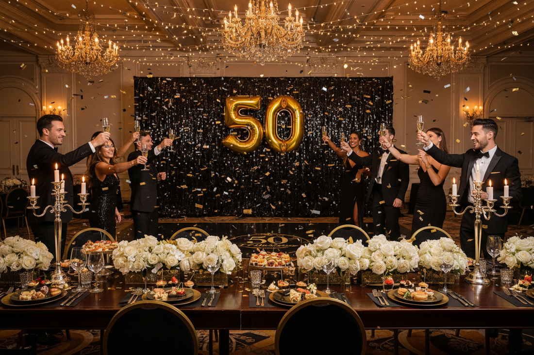 How to Plan a Memorable 50th Birthday Party