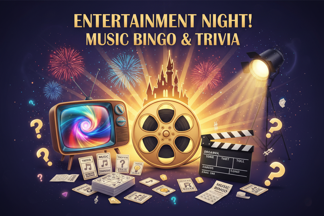 Introducing Our TV & Movie Bundle: 5 Screen-Themed Music Bingo Games