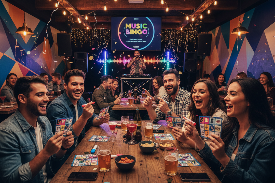 Music Bingo for Pub Quiz Nights: A Fresh Alternative to Traditional Trivia