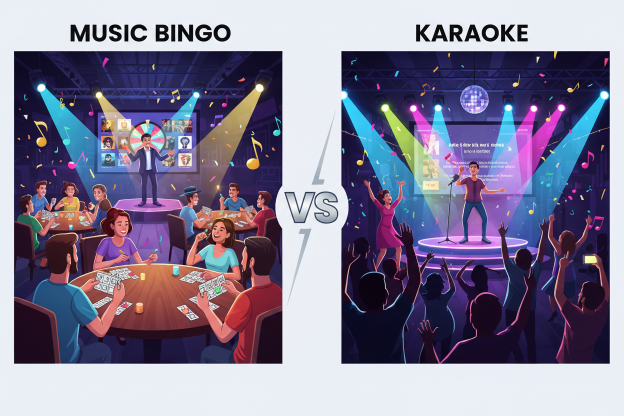 Music Bingo vs Karaoke: Which Is Right for Your Event?
