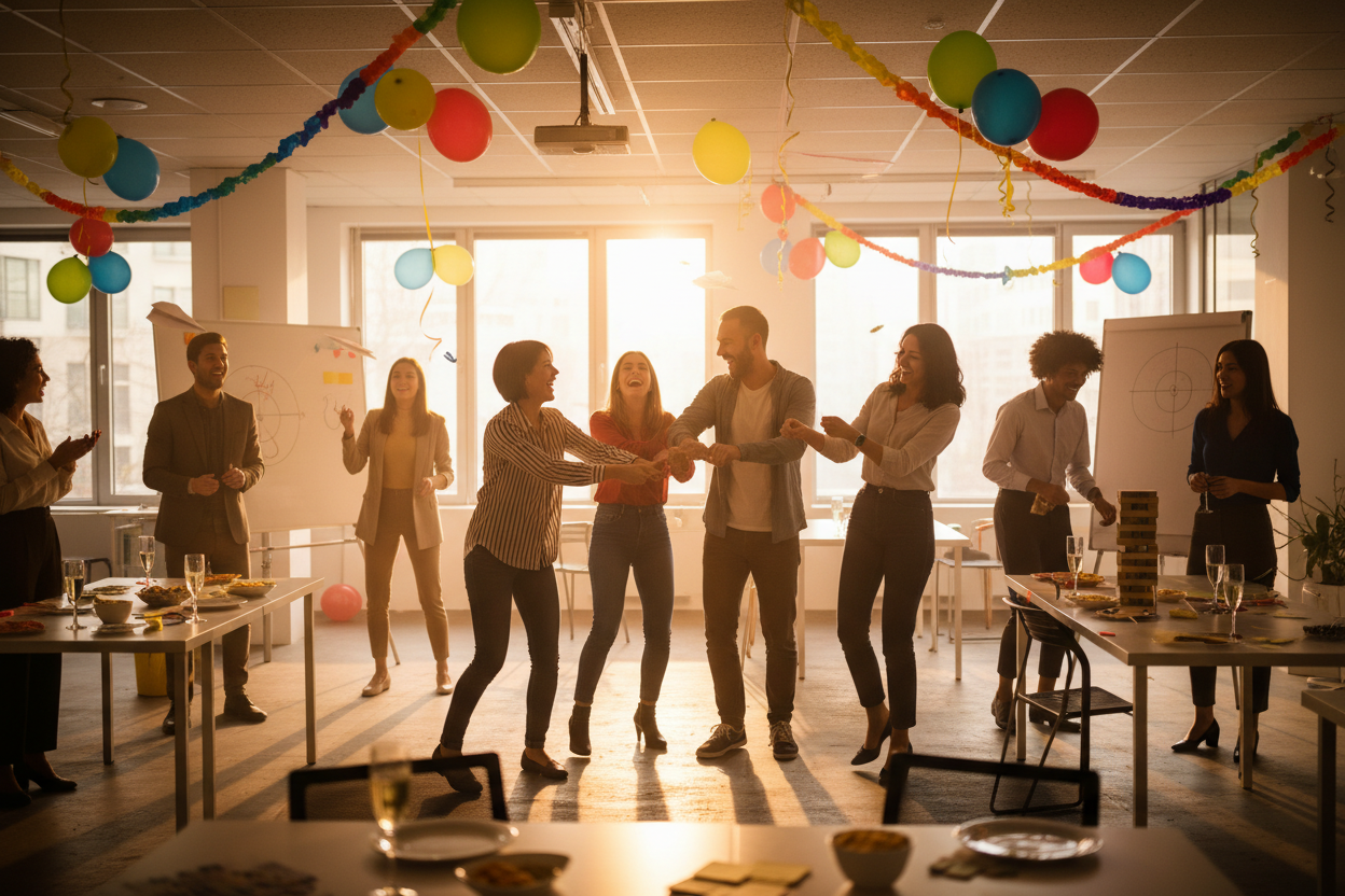 Office Party Ideas: Team Building Games That Actually Work