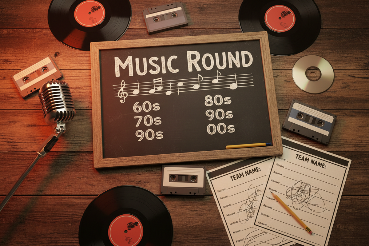 Pub Quiz Music Round: 50 Questions Across Every Decade
