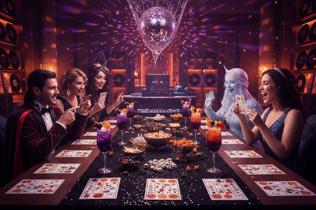 Halloween Party Entertainment: Spooky Music Bingo Ideas