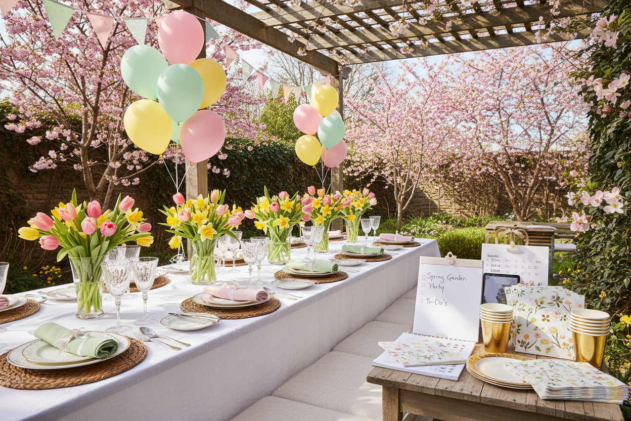 Spring Party Planning: Fresh Ideas for March & April Celebrations