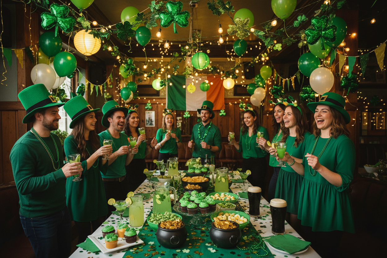 St. Patrick's Day Party Ideas: Irish Music & Green-Themed Celebrations