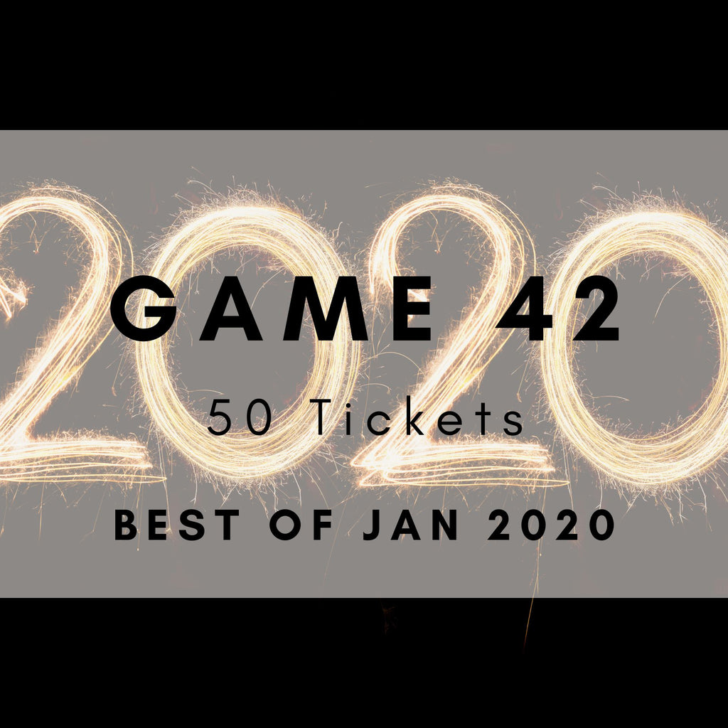 Game 42 | Best of Jan 2020 | Boogie Bingo | Printable Music Bingo Tickets
