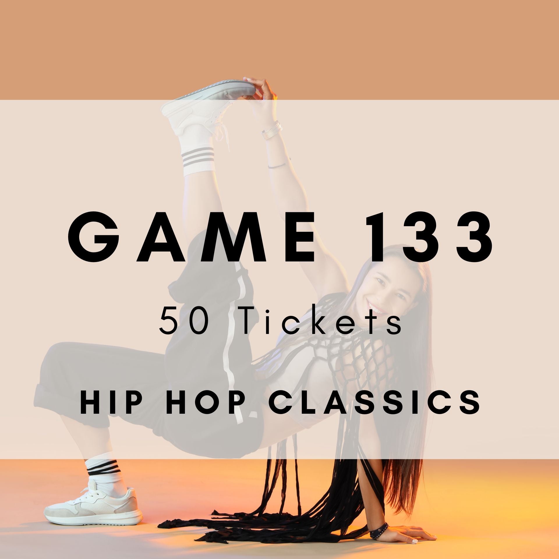 Game 133 | Hip Hop Classics | Boogie Bingo | Printable Music Bingo Tickets