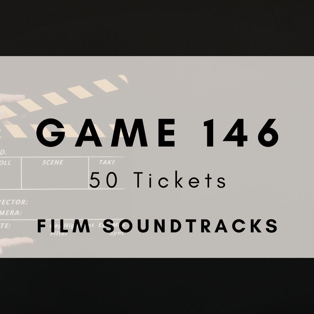 Game 146 | Film Soundtracks | Boogie Bingo | Printable Music Bingo Tickets