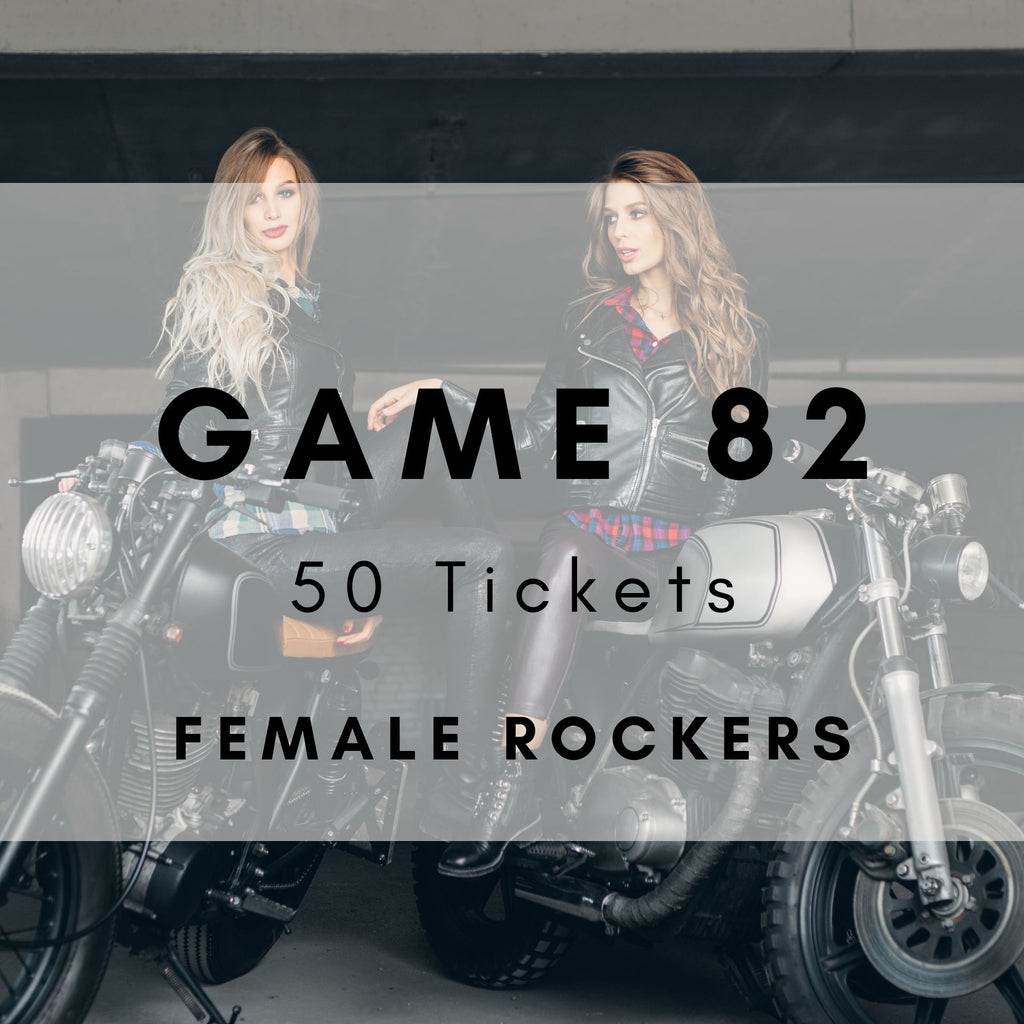 Game 82 | Female Rockers | Boogie Bingo | Printable Music Bingo Tickets