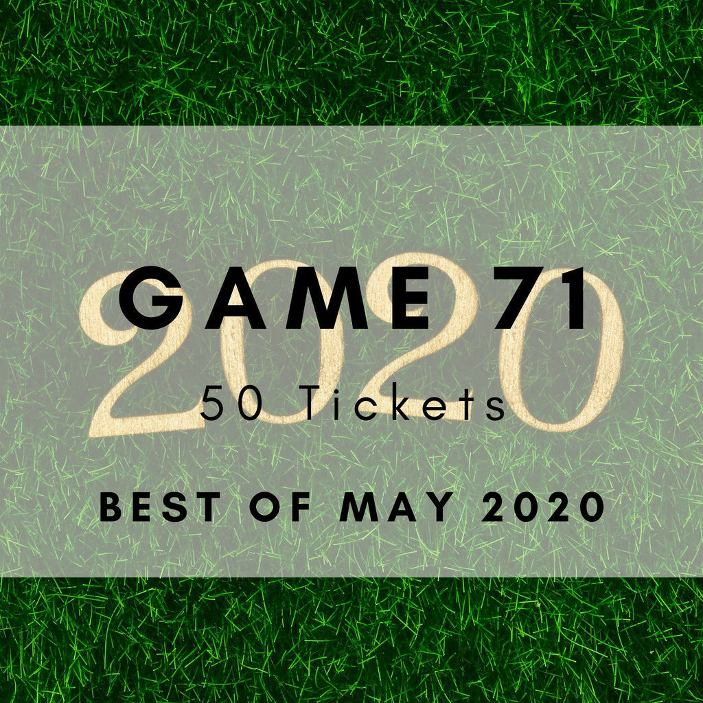 Game 71 | Best of May 2020 | Boogie Bingo | Printable Music Bingo Tickets