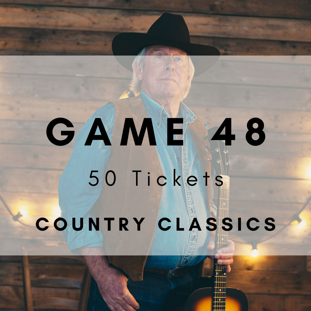 Game 48 | Country Classics | Boogie Bingo | Printable Music Bingo Tickets