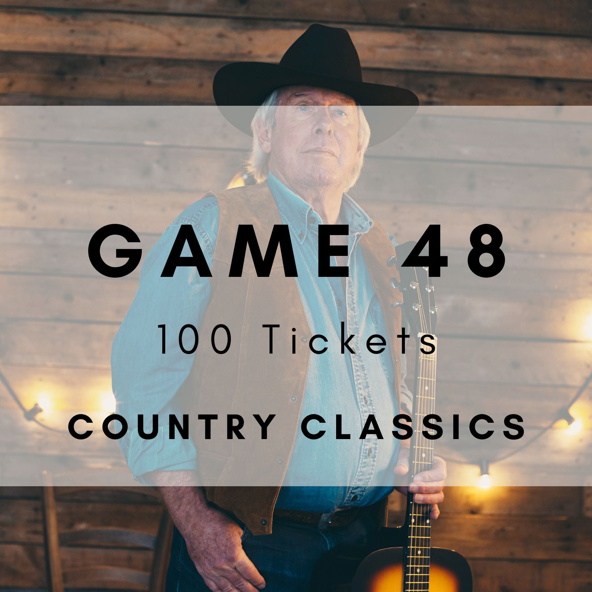 Game 48 | Country Classics | Boogie Bingo | Printable Music Bingo Tickets