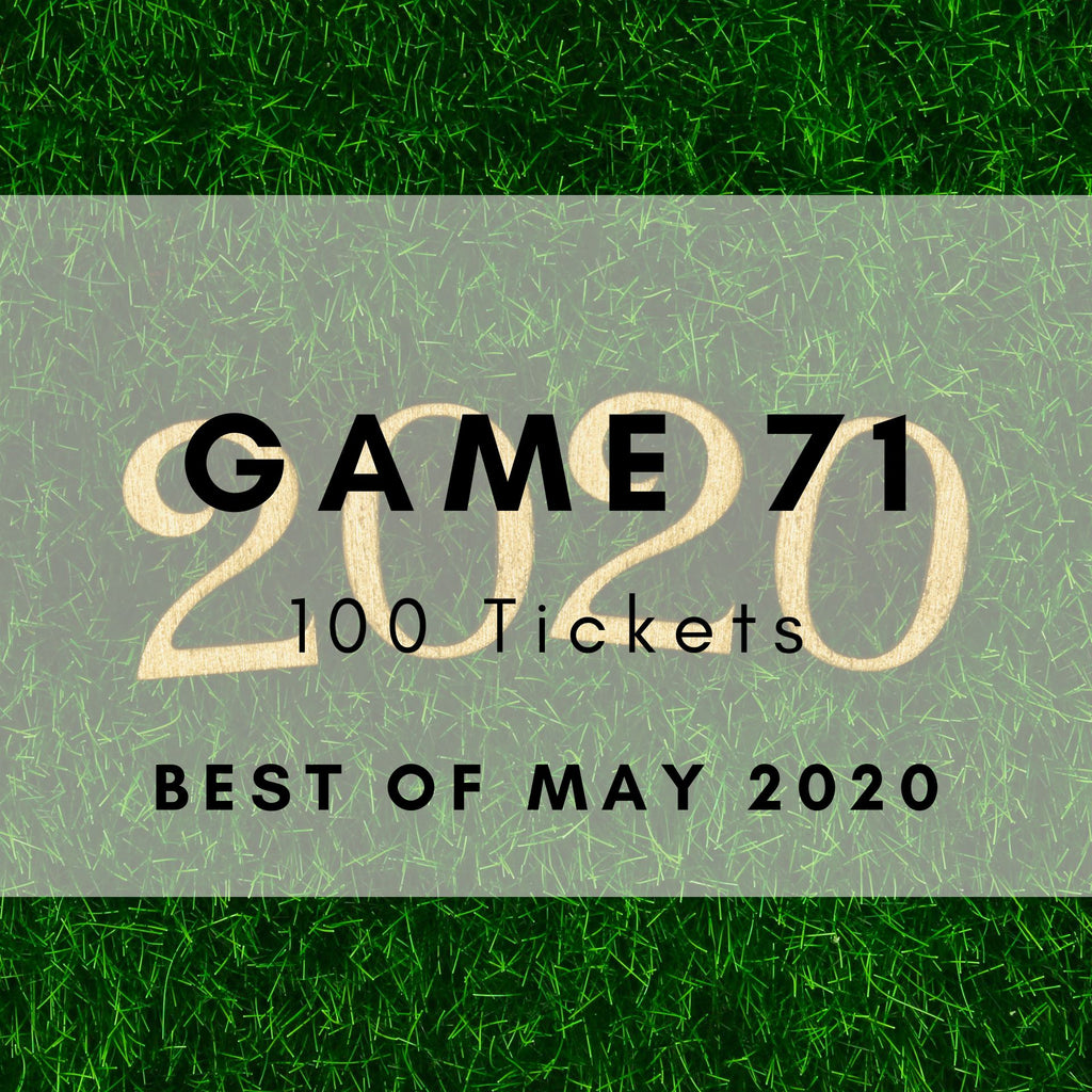 Best of May 2020 Music Bingo printable tickets - monthly chart hits. 100 tickets