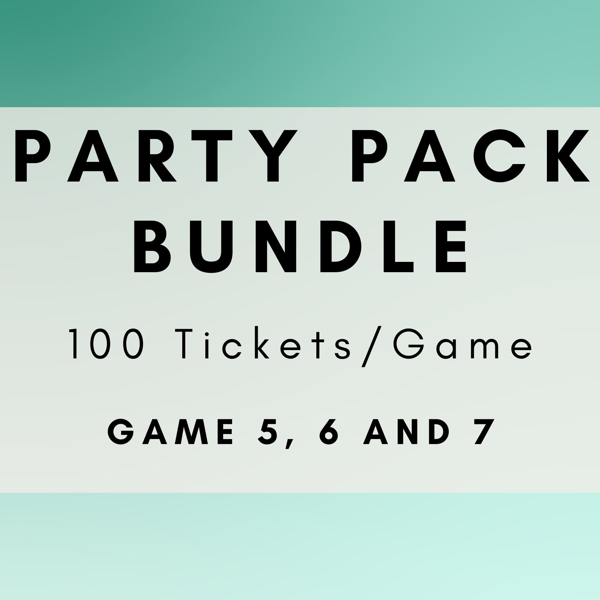 Party Pack Bundle | Games 5, 6 & 7 | Music Bingo | Boogie Bingo