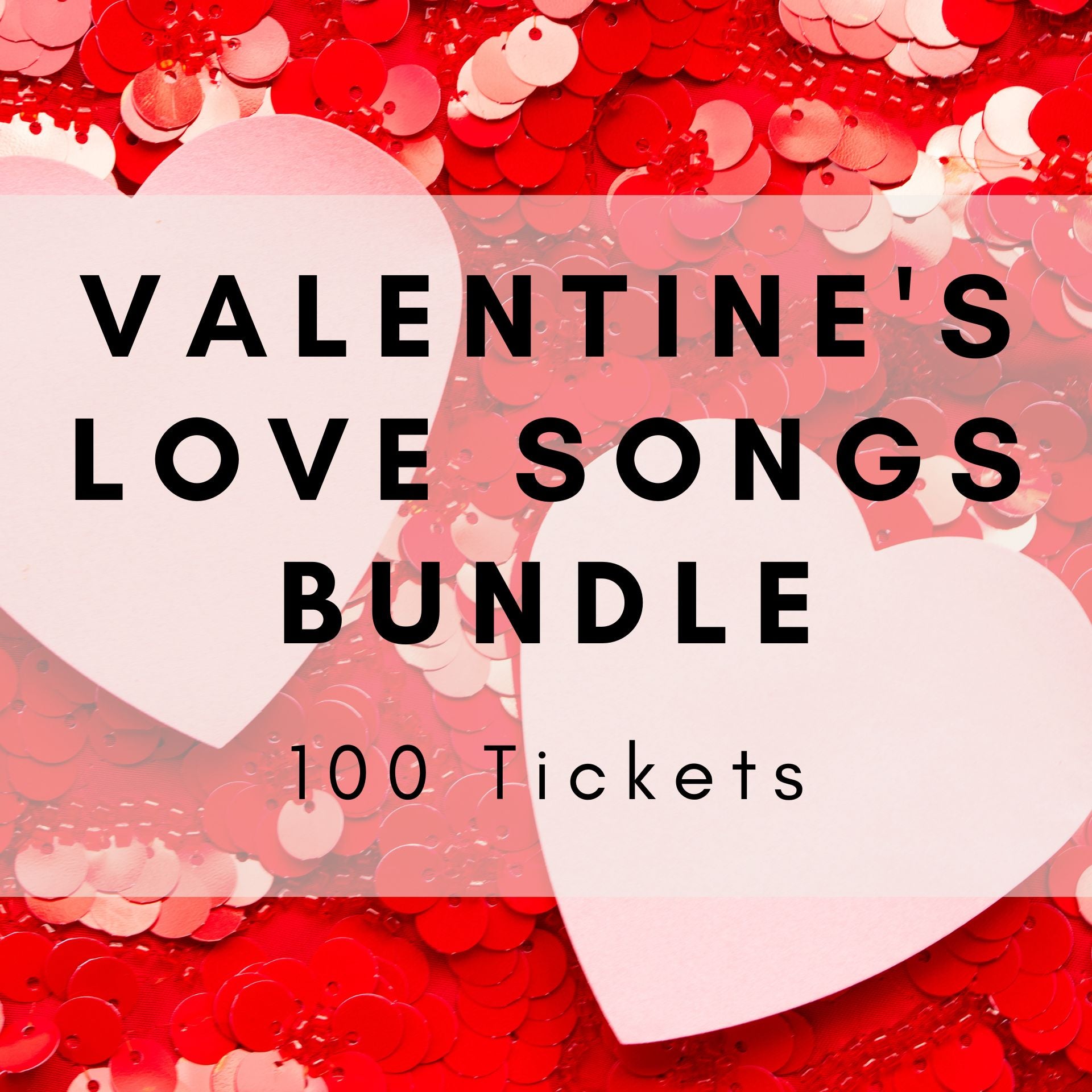 Valentine's Love Songs Bundle | Games 31, 53 & 102 | Boogie Bingo | Printable Music Bingo Tickets