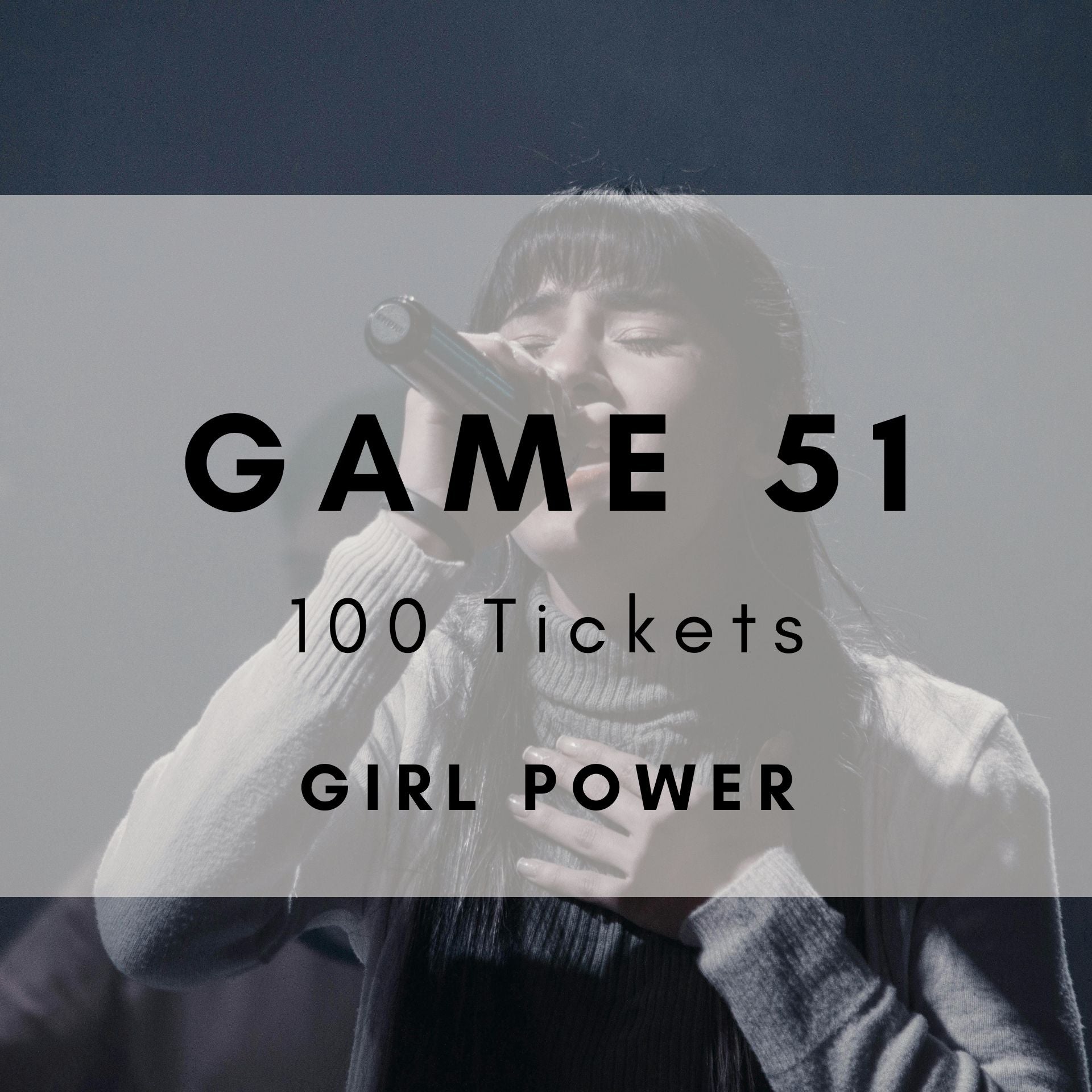 Game 51 | Girl Power | Boogie Bingo | Printable Music Bingo Tickets