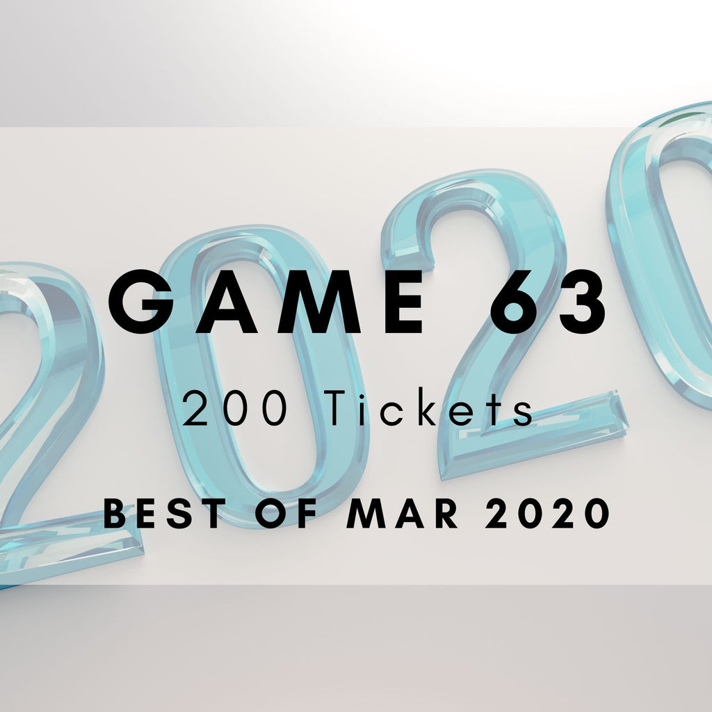 Best of March 2020 Music Bingo printable tickets - monthly chart hits. 200 ticket
