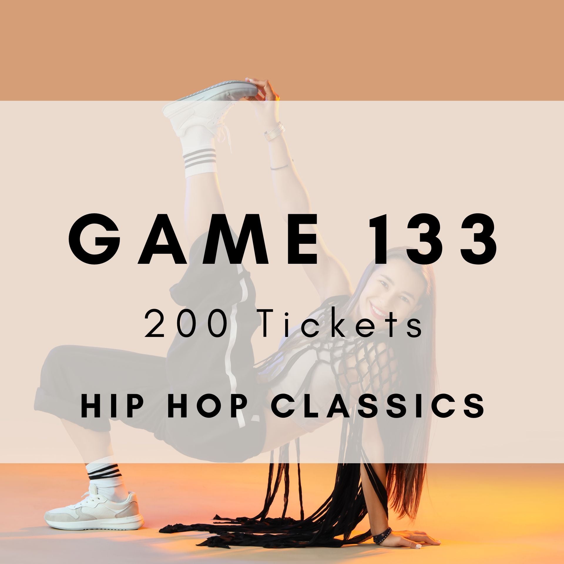 Game 133 | Hip Hop Classics | Boogie Bingo | Printable Music Bingo Tickets