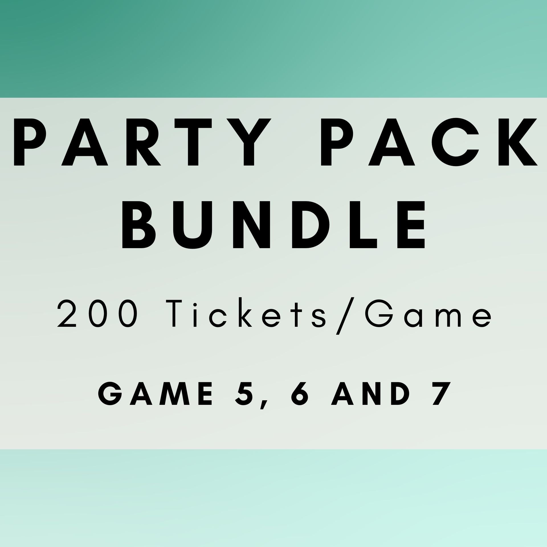 Party Pack Bundle | Games 5, 6 & 7 | Music Bingo | Boogie Bingo