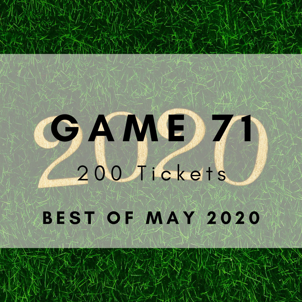 Best of May 2020 Music Bingo printable tickets - monthly chart hits. 200 tickets