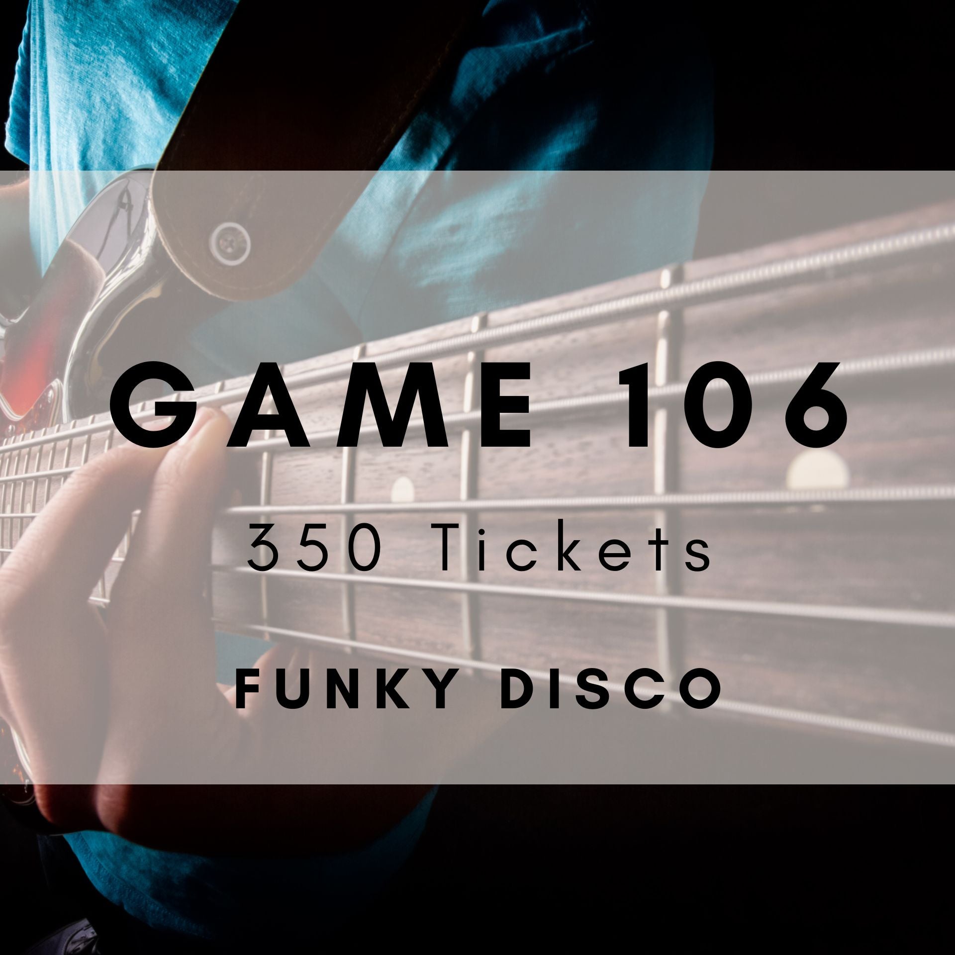 Funky Disco Music Bingo printable tickets - groovy 70s party game. 350 tickets