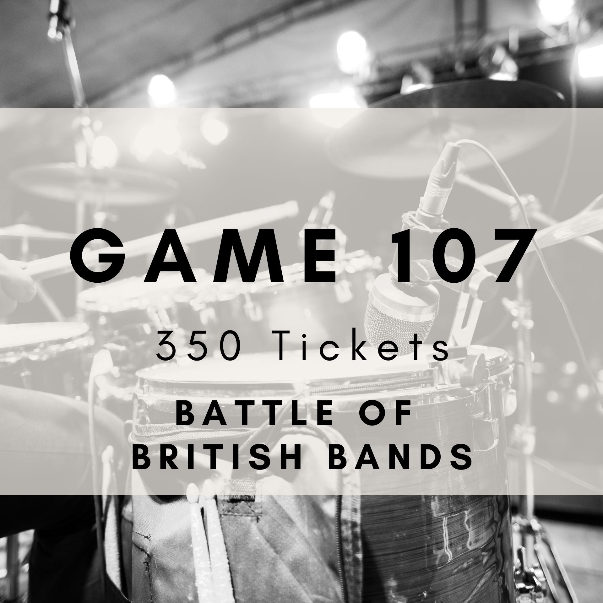 Battle of the British Bands | Boogie Bingo | 350 Printable Music Bingo Tickets