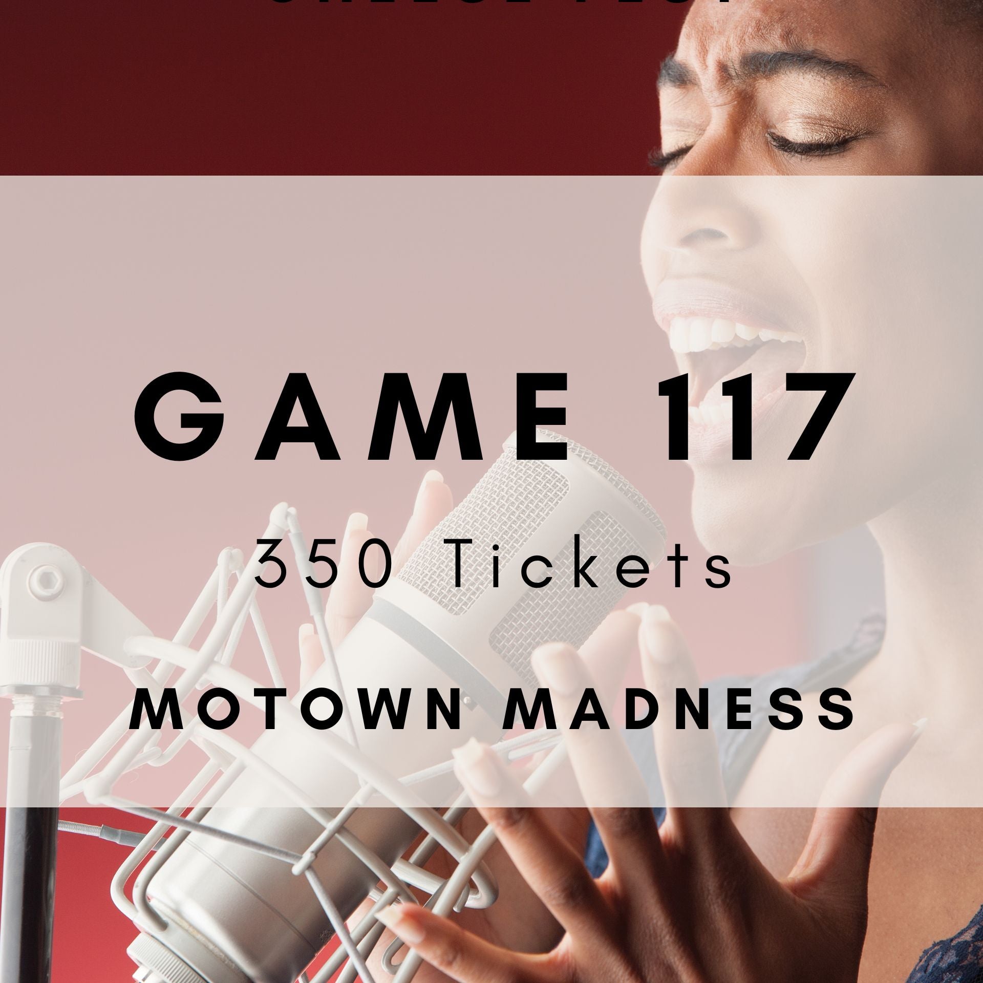 Motown Madness Music Bingo printable tickets - Detroit soul classics party game. 350 tickets