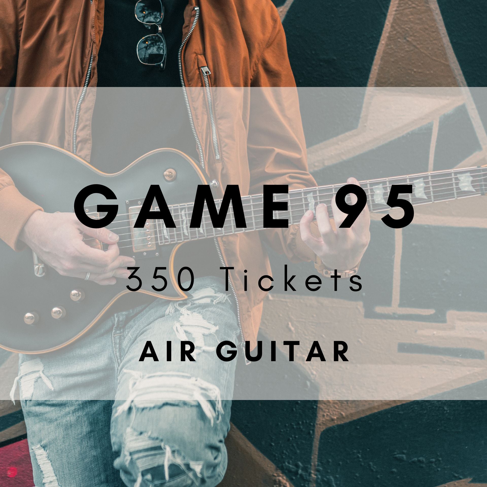 Air Guitar | Boogie Bingo | 350 Printable Music Bingo Tickets