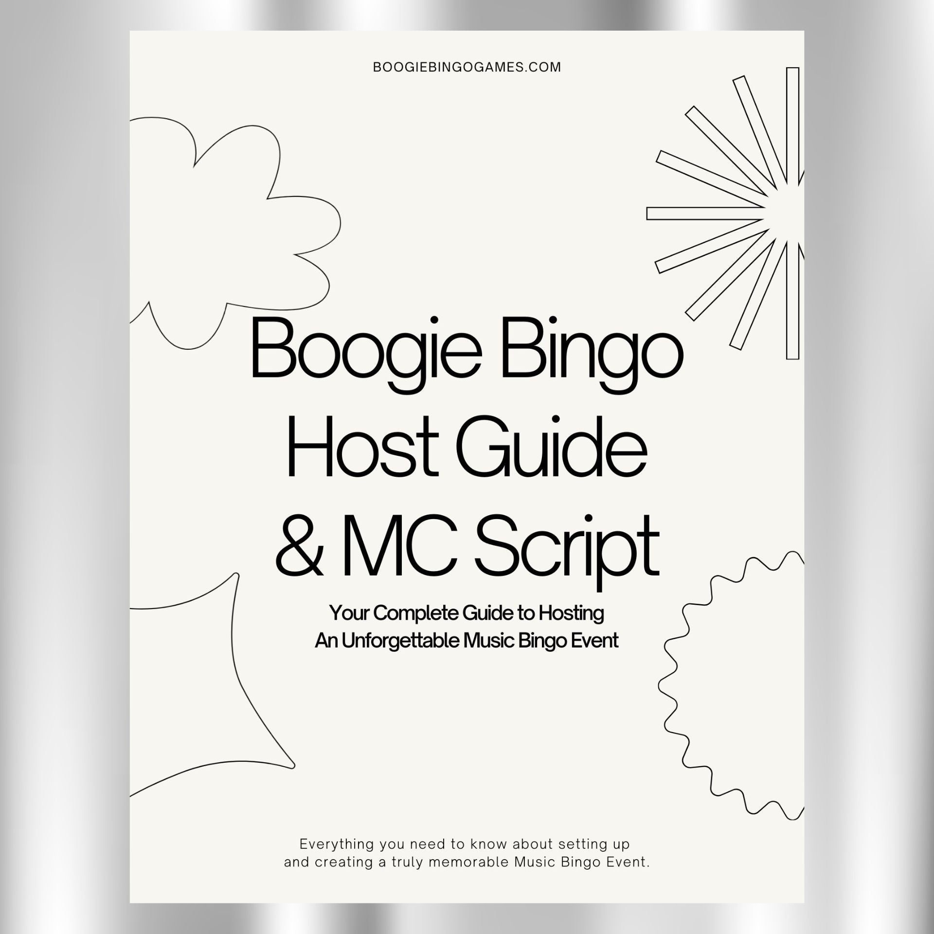 Boogie Bingo Host Guide and MC Script