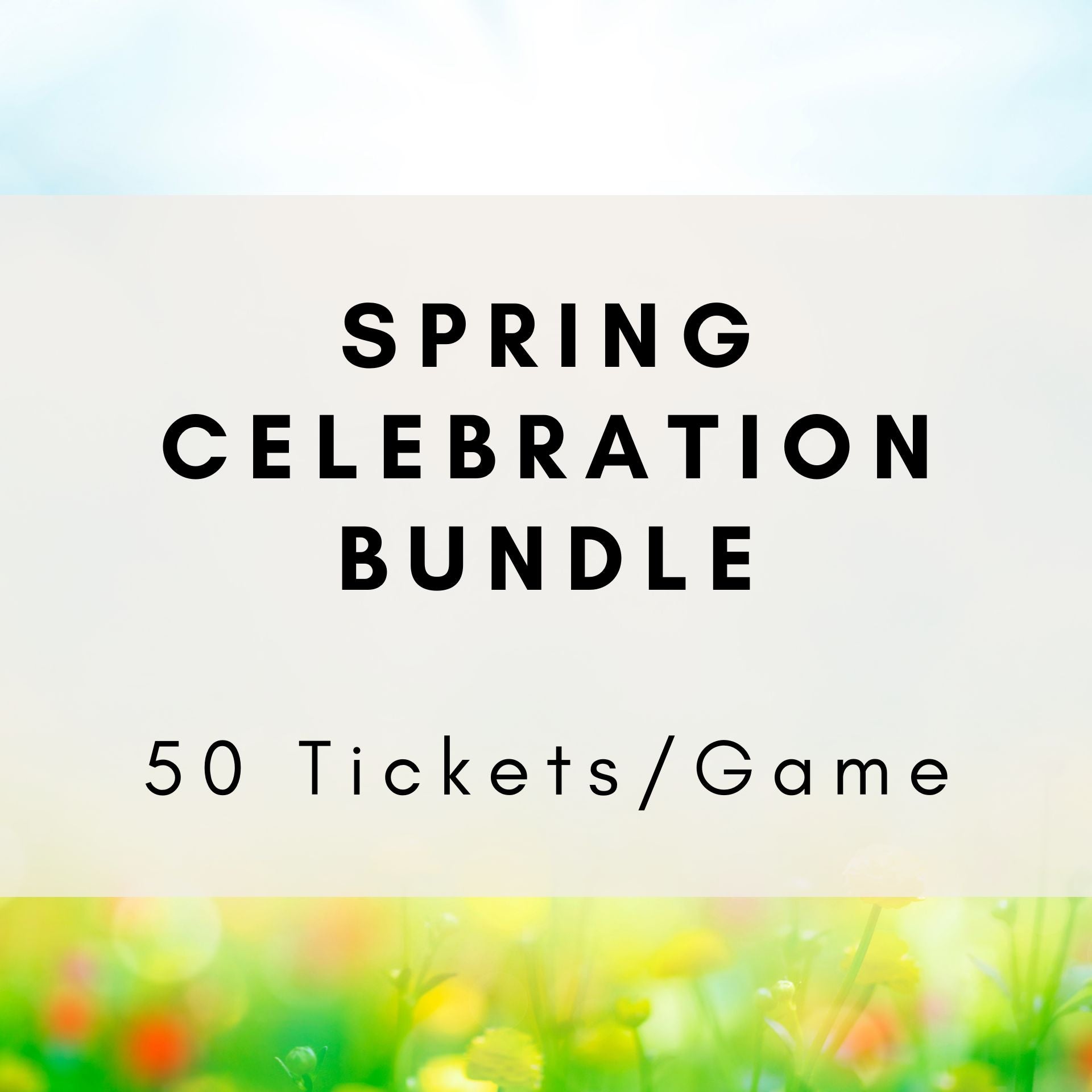 Spring Celebration Bundle | Games 22, 24 & 128 | Music Bingo | Boogie Bingo