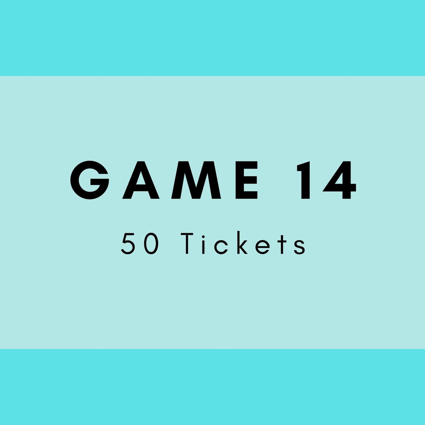 Game 14 | Boogie Bingo | Printable Music Bingo Tickets