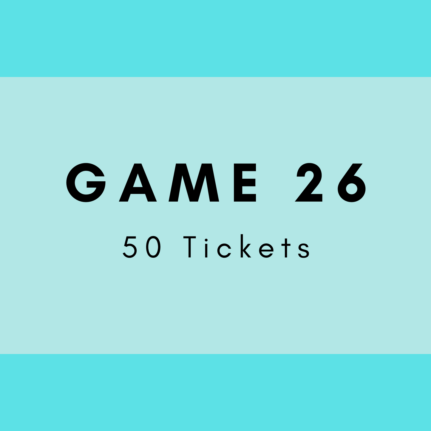 Game 26 | Boogie Bingo | Printable Music Bingo Tickets