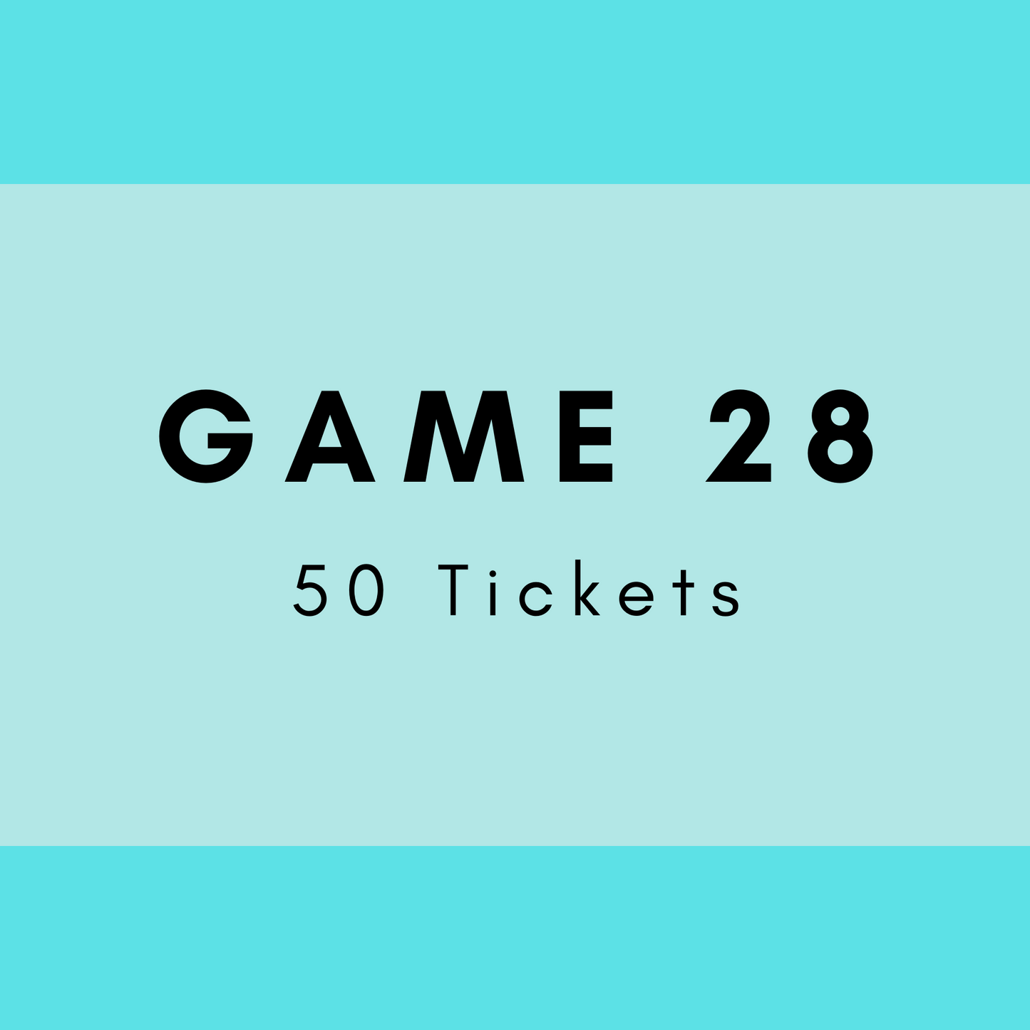 Game 28 | Boogie Bingo | Printed Music Bingo Tickets