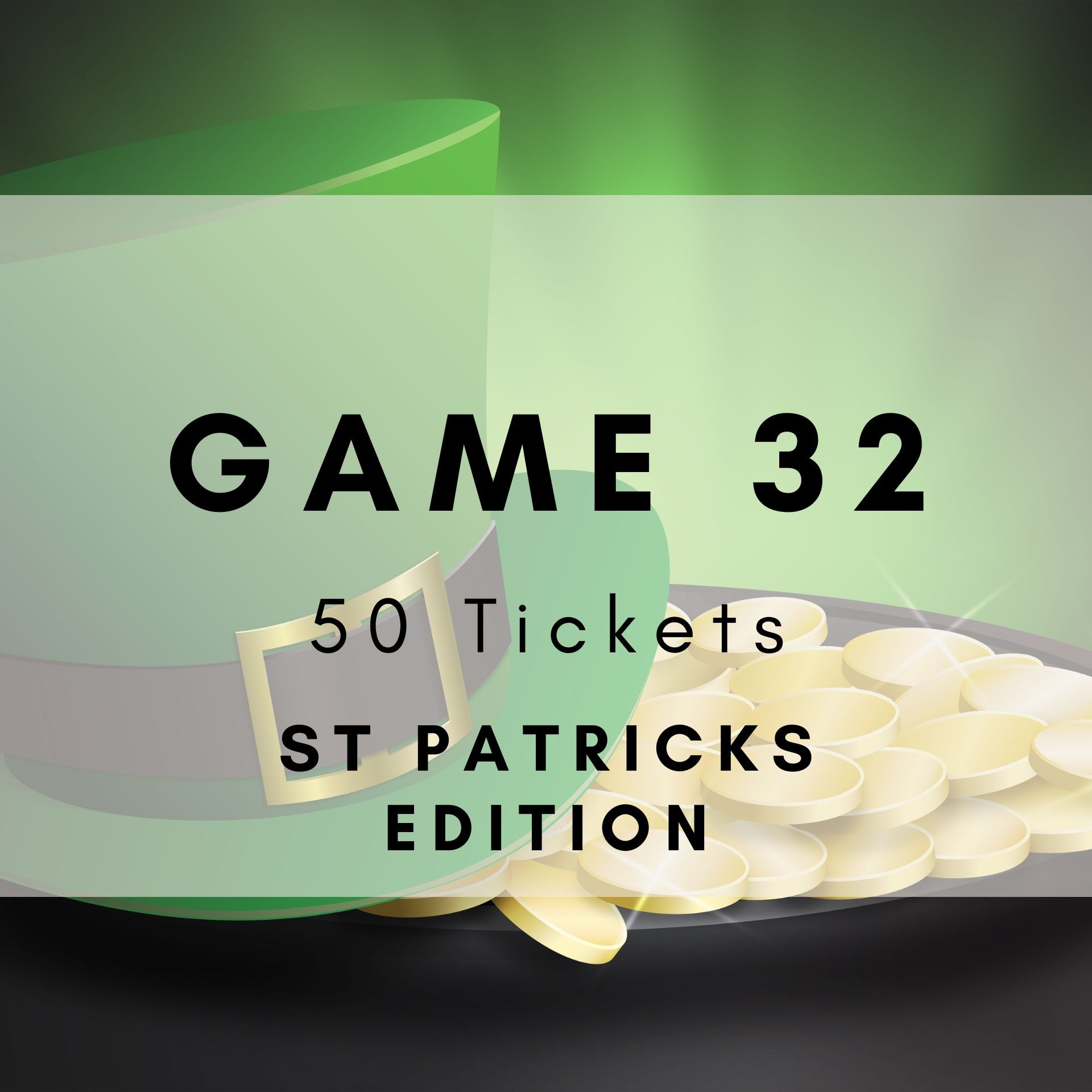 Game 32 | St Patricks | Boogie Bingo | Printable Music Bingo Tickets