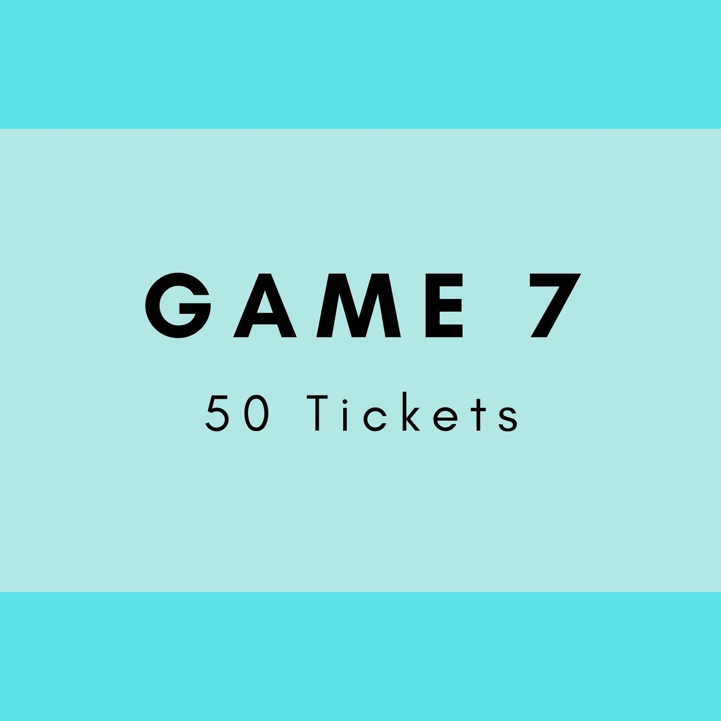 Game 7 | Boogie Bingo | Printed Music Bingo Tickets