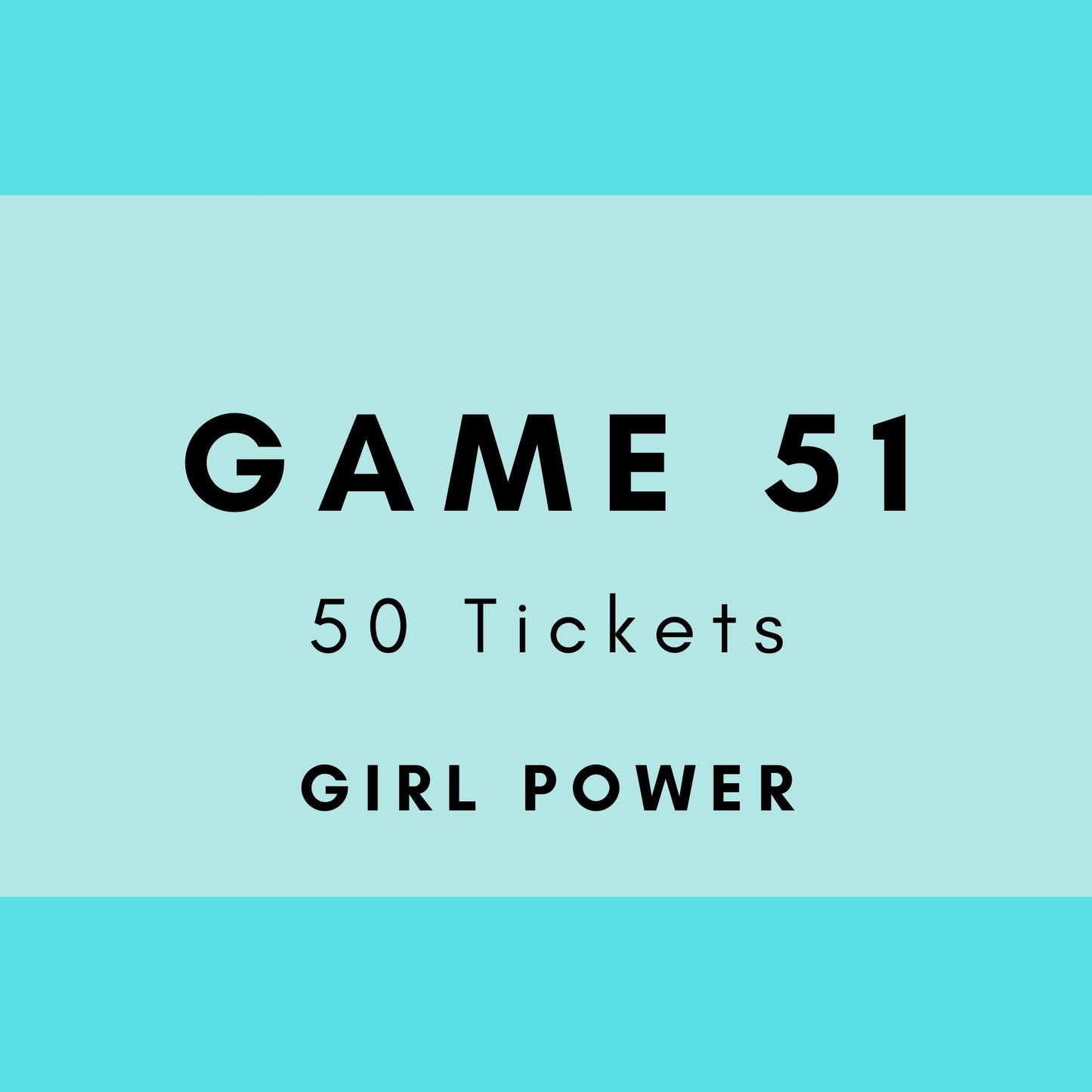 Game 51 | Girl Power | Boogie Bingo | Printable Music Bingo Tickets