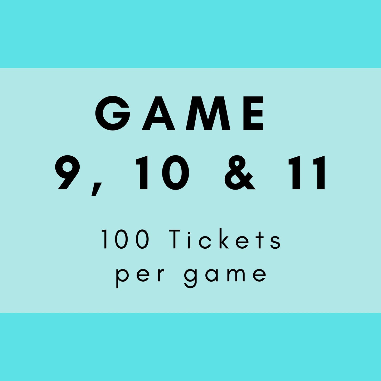 Game 9, 10 and 11 | Boogie Bingo | Printable Music Bingo Tickets