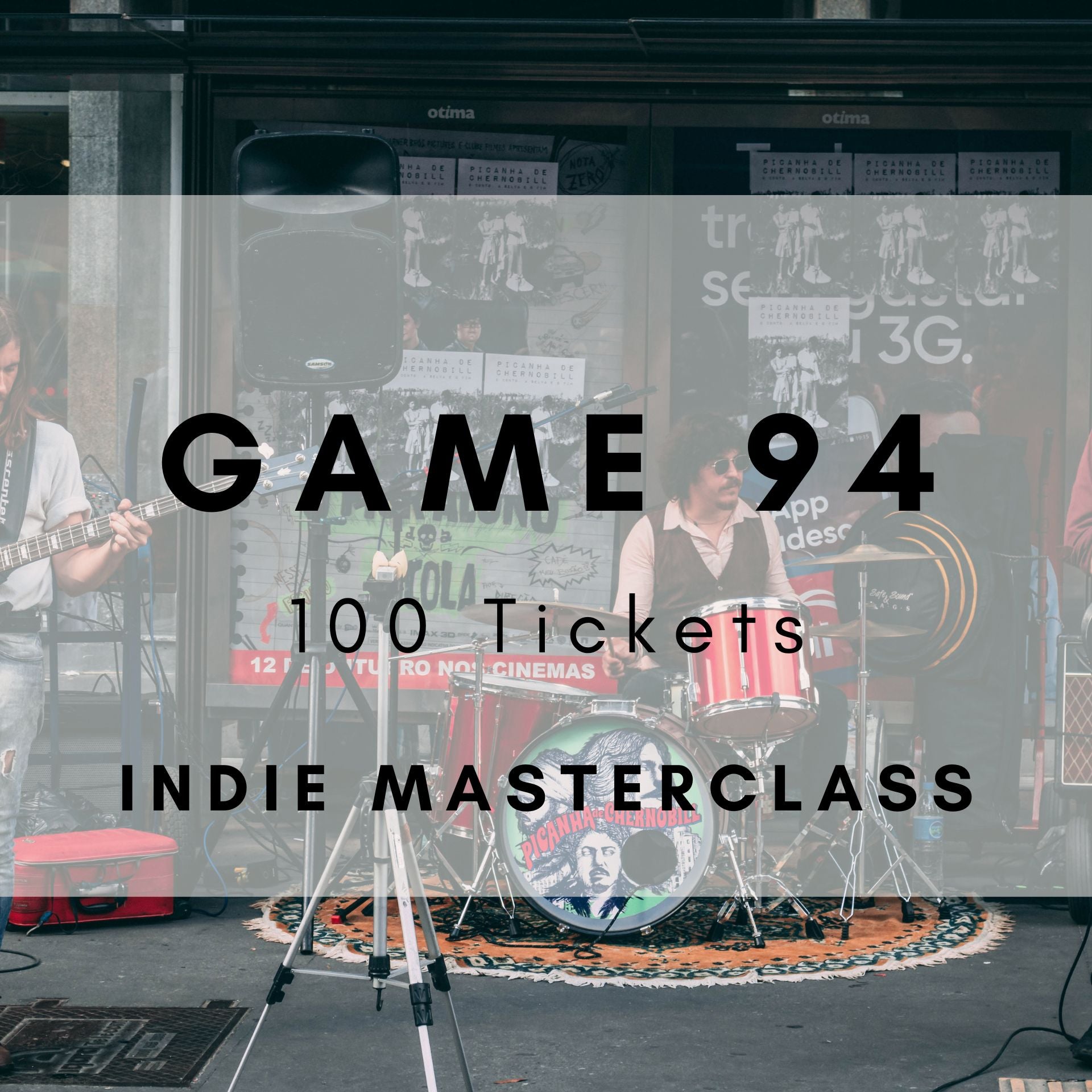 Game 94 | Indie Masterclass | Boogie Bingo | Printable Music Bingo Tickets
