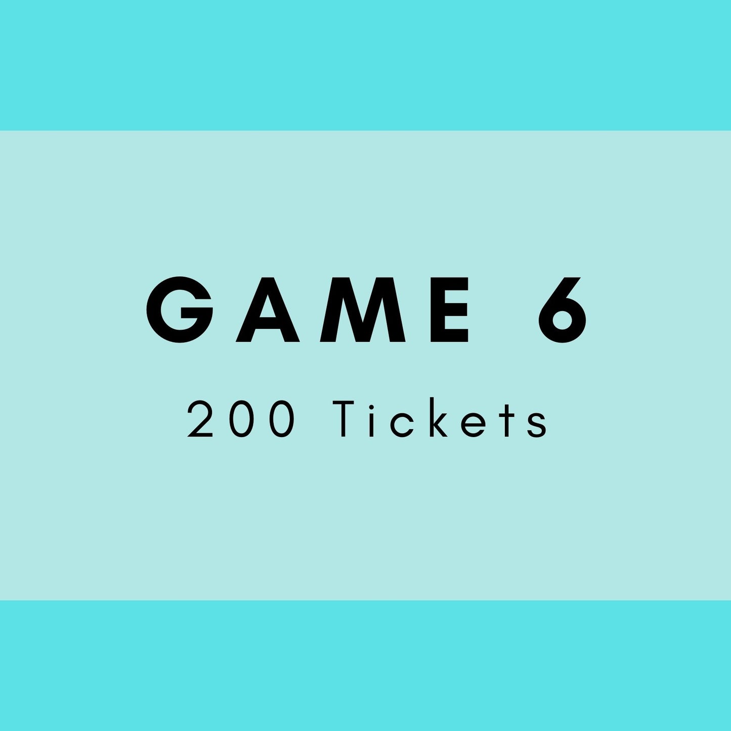 Game 6 | Boogie Bingo | Printed Music Bingo Tickets